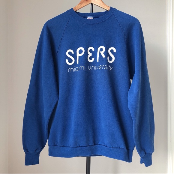 Vintage 80s Miami University crewneck sweatshirt - Picture 3 of 5